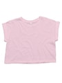 Dames T-shirt Organic Mantis Crop Top T M96 soft pink